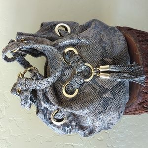 Michael Kors Snakeskin Hobo Bag